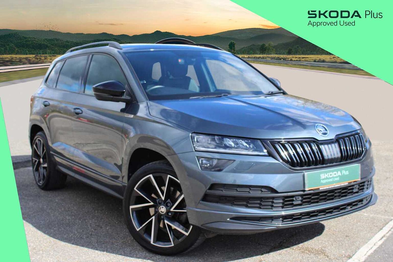 SKODA Karoq SUV 2.0 TSI (190ps) 4X4 SportLine DSG (Full Leather)